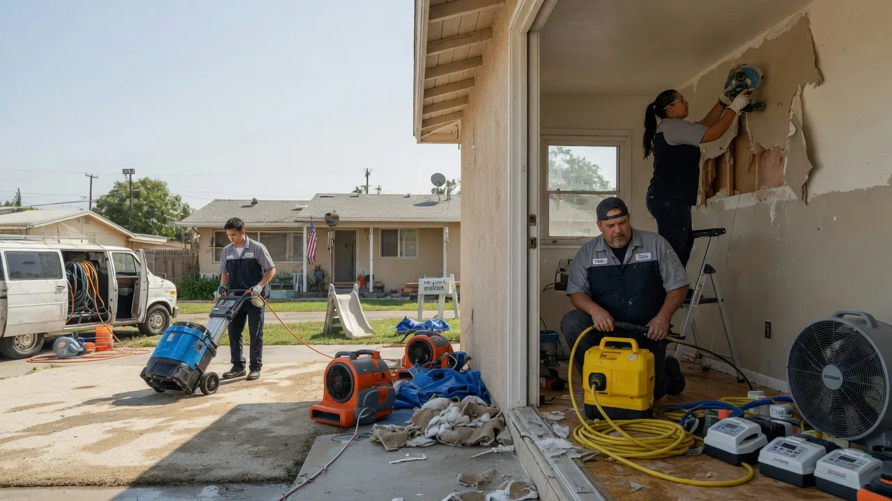 Water Damage Restoration in Fredericksburg, TX near me